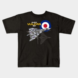 British Avro Vulcan B2 (dark) Kids T-Shirt